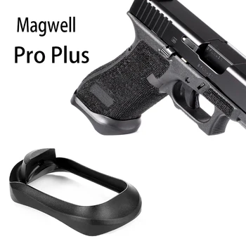 Magorui Gloks PRO Plus Alumīnija Magwell par Glock 17 22 24 31 34 35 37 Gen 1-4