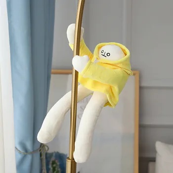 Maināms 40cm Lellēm, Plīša Rotaļlietas, Banānu Cilvēks Lelles Dzeltena Korejas Tautas Nomierinātu Lelles Dzimšanas dienas Dāvanas Bērniem Bērnu Banānu Cilvēks