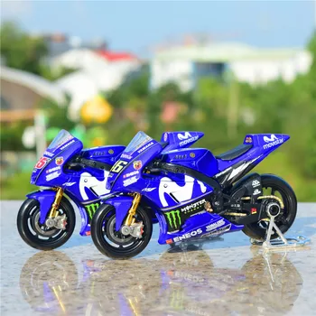 Maisto 1:18 2018 GP Sacīkšu Yamaha YZR-M1 Rūpnīcas Sacīkšu Komandu 46# 25# Lējumiem Sakausējuma Motocikla Modeli Rotaļlietas