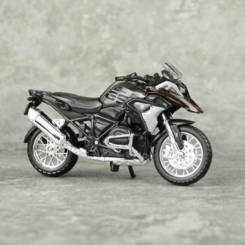Maisto 1:18 JAUNO BMW R1200GS Silvardo sākotnējā atļauts simulācijas sakausējuma motocikla modeli rotaļu auto Savākt dāvanas