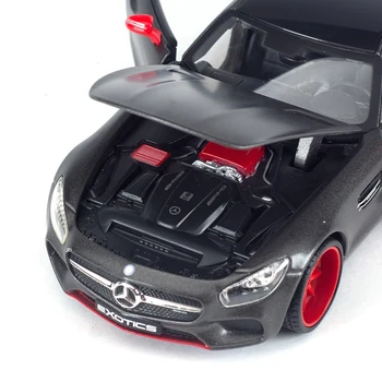 Maisto 1:24 Mercedes-AMG GT Sporta Auto Statiskā Die Cast Transportlīdzekļu Kolekcionējamus Modeļa Automašīnas Rotaļlietas
