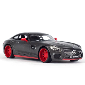 Maisto 1:24 Mercedes-AMG GT Sporta Auto Statiskā Die Cast Transportlīdzekļu Kolekcionējamus Modeļa Automašīnas Rotaļlietas