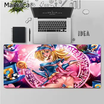 MaiYaCa Augstākās Kvalitātes Anime YuGiOh Tumši Burvis Meitene Portatīvā Datora Peles Paliktnis Bezmaksas Piegāde Liela Pele Pad Klaviatūras Mat