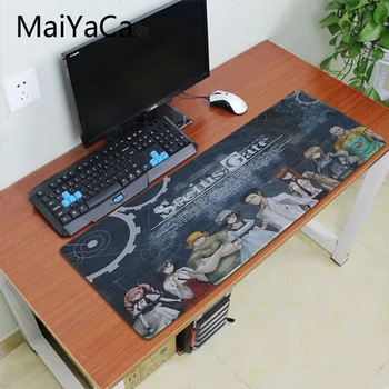 Maiyaca steins vārtiem Gumijas Peli Izturīgs Darbvirsmas peles paliktnis Liela Lockedge alfombrilla spēļu Pele spilventiņu gamer PC Datoru mat