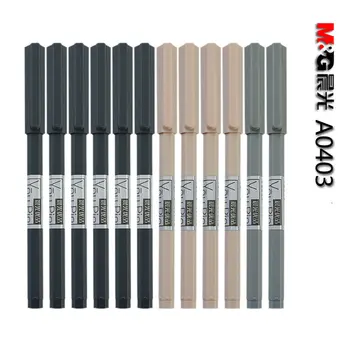 M&G A0304 RollerBall pildspalvas Gēla tintes pildspalva 0.5 mm, Melna tinte, Krāsu Biroju un schoole kancelejas preču vairumtirdzniecība