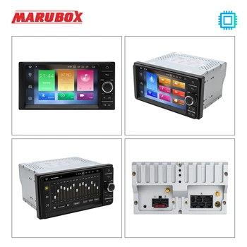 MARUBOX 7A701 Auto Multimedia Player Toyota Universal 2DIN , 4/8 Kodols, Android 7/8/9, 4+64GB, GPS, Radio, Bluetooth, NE DVD