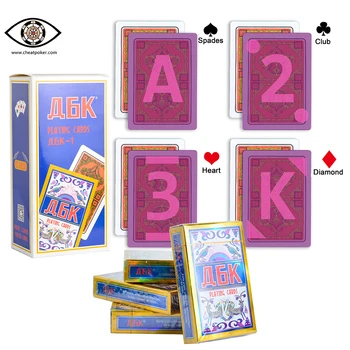 Marķēta spēlējot kārtis,burvju krievu tiltu lielums spēlējot kārtis, lai infrasarkano lēcu, anti cheat poker, burvju triki, klājiem
