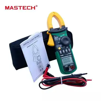 MASTECH MS2108 DC AC clamp meter T-RMS MS2008A digitālo auto klāstu multimetrs Voltmetrs Ammeter Kondensators Pretestība testeris