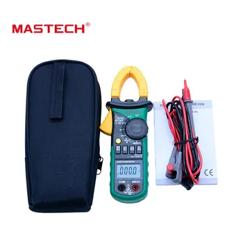 Mastech MS2108A Digitālo Clamp Meter Auto klāstu Multimetrs AC 400A Strāva Frekvence skava Multimetrs Testeri Atpakaļ