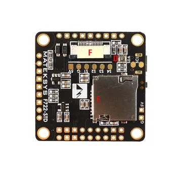 Matek F722-STD Barometrs BetaFlight OSD Blackbox F7 Lidojuma Kontrolieris par RC FPV Sacīkšu Freestyle lielos attālumos 5/6/7inch Drones