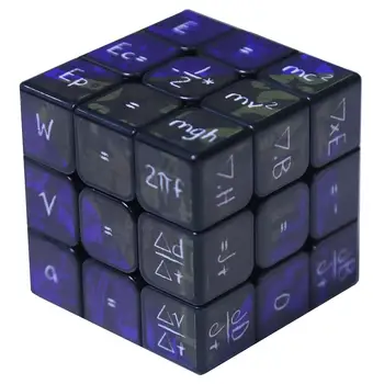 Matemātika Cube 3x3 Izglītības Ātrums Cube Puzzle Rotaļlieta Delikāts UV Iespiesti Kuba