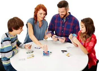 Mattel Puzzle Spēles patiesu UNO Phase10 Ģimenes Smieklīgi Izklaides galda Spēle Fun Pokera Spēļu Kārtis Dāvanu Kastē Posma Spēles rotaļlietas