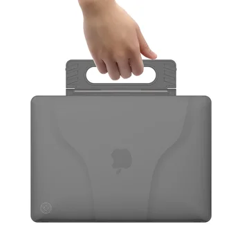 Matēts Hard Case for MacBook Air 13 2019 A1932 Touch ID Pro 15 13 2018 A2159 A1706 A1707 A1990 Rīkoties Stāvēt Siltuma Izkliedi Gadījumā