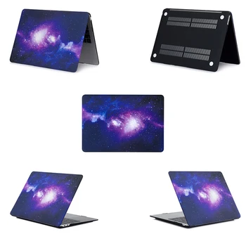 Matēts Marmora Laptop Case For MacBook Air, Pro Retina 11 12 13.3 15 Segtu Jauno Pro 13 15.4 collu ar Touch Bar ID 13 A1932 + Dāvana