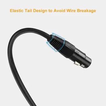 MAXCURY XLR Kabeļa Karaoke Mikrofons Skaņas Lielgabalu Kabeļa Spraudnis XLR Pagarināšanu Mikrofon Kabelis Audio Mikseri, Pastiprinātāji XLR Vadu