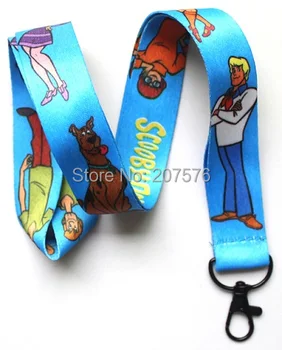 Maza vairumtirdzniecības Jaunā 10pcs Karikatūra Scooby-Doo Mobilo sakaru Tālruņa Siksniņa Kakla Siksnas Puse Dāvanas, Bezmaksas piegāde H-138