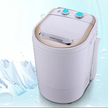 Mazo mini veļas mazgājamā mašīna pusautomātiskā maza veļas mašīna ar spin fēnu, mini dehidratācija fēns