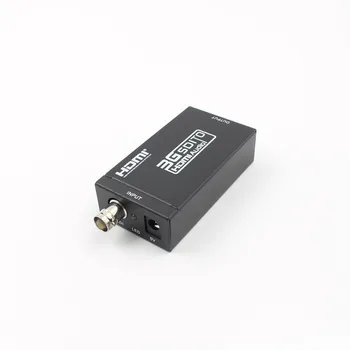 Mazumtirdzniecības Mini HD 3G SDI, HDMI Pārveidotājs Adapteris Atbalsta HD-SDI / 3G-SDI Signālu Rāda uz HDMI Displejs Bezmaksas Piegāde