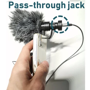 Mcoplus 3.5 mm Jack Mikrofons Mini Bezvadu Balss Mic Micorphone Android Tālrunis Samsung Xiaomi Video Ierakstīšana Audio Accessor