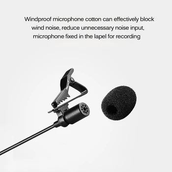 Mcoplus Portatīvie Mini Zibens atloks lavalier mikrofons microfone Vadu Mikrofo mic iPhone XS XR X/12 /11/8/8 Plus/7 Plus