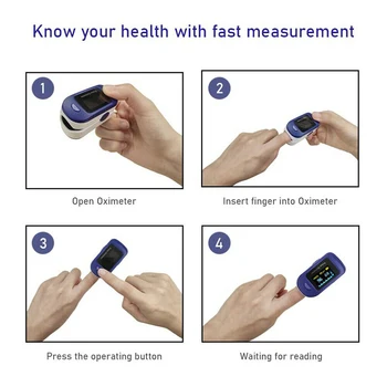 Medicīnas Pirkstu Pulsa Asins Oximeter Skābekļa Mērītājs Klipsis Veids SPO2 PR Pirkstu Piesātinājumu Monitors LED Displejs, Digitālais Displejs