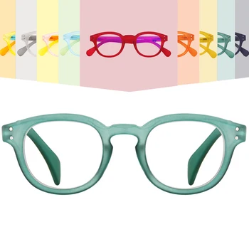 Meeshow Lasīšanas Brilles Vīriešu Retro Apaļas Brilles Rāmis Sievietēm Eiropā Stilīgs Zīmolu brilles franču +0.0 +1.75 Lesebrille 1513