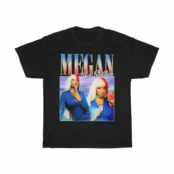 Megana Tevi Ērzelis Rnb Hip Hop Vintage Izdrukāt Melns T Krekls Regulāri Izmērs S 3Xl
