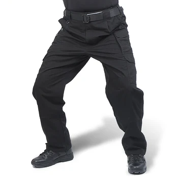 Mege Zīmola Apģērbi Vīriešiem Taktiskās Bikses Armijas Militāro Gadījuma Cietā Multi kabatas Kravas Bikses Valkāt Resistent Vīriešu Bikses Ripstop