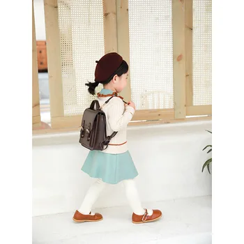 Meitenes 2020. gada Rudenī Jaunā Modes Trikotāža - line divi gabali Tērps meitenei komplekts Kokvilnas