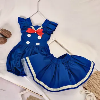 Meiteņu Kostīms Vienādu Temperamentu Princese Blūze + Svārki 2020. Gada Vasaras Jauno Japānas Skolu, Stilu, Bērnu Apģērbu Komplekti
