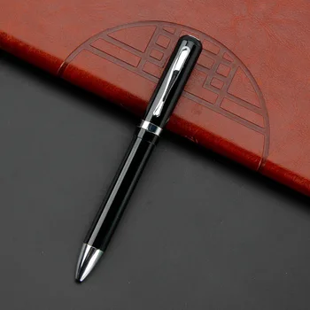 Melna lodīšu pildspalvas pildspalvu biznesa lode pildspalvu dāvanu pildspalvas reklāmas