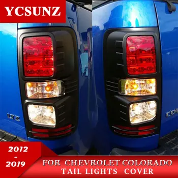 Melns Astes Gaismas, Melns, ABS Melnās Aizmugurējās Gaismas, Uz Chevrolet Colorado Holden Chevy Colorado 2012-2019 2020