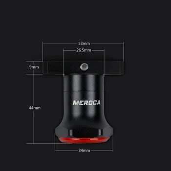 MEROCA Velosipēdu aizmugurējos lukturus, ligent Sensors Bremžu LED Gaismas USB Maksas Ceļu Velosipēds MTB MX2 aizmugurējos lukturus, Aizmugurējā