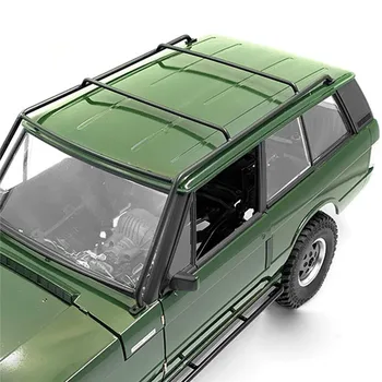 Metāla Jumta Bagāžnieks Tērauda Roll Būris Rāmis 1/10 Range Rover RC Auto Upgrade Daļas, Piederumi
