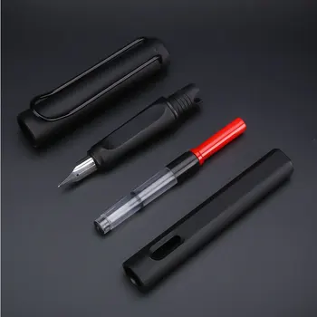 Metāla krāsains pildspalvu Augstas kvalitātes biznesa tintes dāvanu kastē, kas ir Viegli pārvadāt Gluda rakstīšanas fountain pen Labākā dāvana