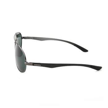 Metāla rāmis sniega brilles Kvalitātes super gaismas avota kājas polarizētās Saulesbrilles Zīmola kvalitātes vīriešu / sieviešu saulesbrilles 8112Y