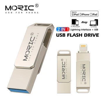 Metāla USB Flash Disks 128gb Pen Drive 32gb 64gb usb stick 16gb 25gb U diska pendrive usb flash diski memoria usb priekš iphone
