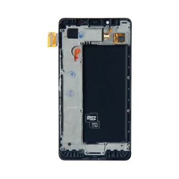 Microsoft Nokia Lumia 950 RM-1105 RM-1104 LCD Displejs, Touch Screen Digitizer Pilnu komplektu Rezerves Daļas +Rāmis