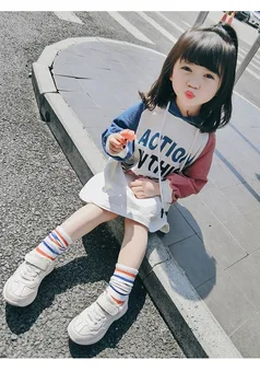 Mihkalev baby girl kleita ar garām piedurknēm bērniem, hoodies drēbes 2020. gadam, modes meitenes kapuci princese kleitas bērnu kokvilnas apģērbu