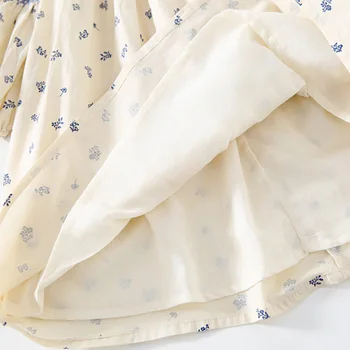 MILANCEL 2021. gada Pavasarī Girl Dress Vintage Meitene Apģērbs Puff Piedurknēm Princese Kleita Drēbes Bērniem