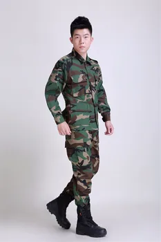 Militārās Taktikas Armijas Apģērbu Komplekts Taktiskā Peintbola Kamuflāžas Vienotu Kaujas Mētelis un Bikses