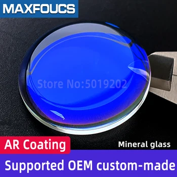 Minerāls stikls Zils AR-Laka Pielāgot, Skatīties, stikla daļas, Optiskās Klases dzīvoklis vienā dubultā Dome Rūpnīcas vairumtirdzniecības Atbalsta OEM
