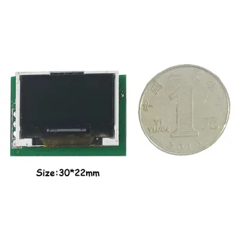 Mini 0.96 Collu IPS Krāsu Ekrāns, Multi Režīmā Spektra attēlu Analizatora BLOKS LED Instruments, Gaismas, Lai norādītu Apjoms DC5V