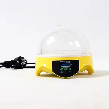Mini 7 Olu Inkubators Mājputnu Inkubatoru Brooder Digitālo Temperatūras Inkubācijas Olu Inkubators Inkubatora Vistas, Pīles, Putnu, Baložu ES