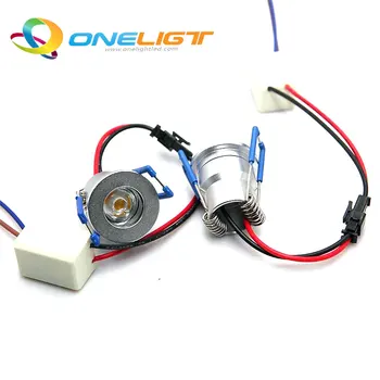 Mini Aptumšojami Padziļinājumā LED downlight 3W dimming LED Spot gaismas led griestu lampas AC110V 220V bezmaksas piegāde