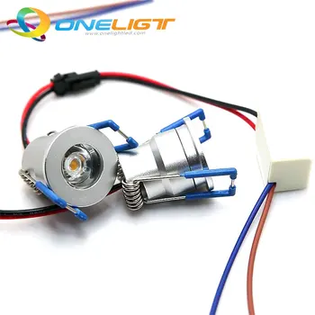 Mini Aptumšojami Padziļinājumā LED downlight 3W dimming LED Spot gaismas led griestu lampas AC110V 220V bezmaksas piegāde
