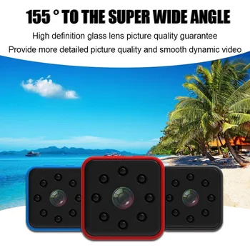 Mini Cam WIFI Kamera, FULL HD 1080P Ar Nakts Redzamības Ūdensizturīgs Apvalks CMOS Videokamera, Diktofons SQ11 SQ12 SQ13 SQ23