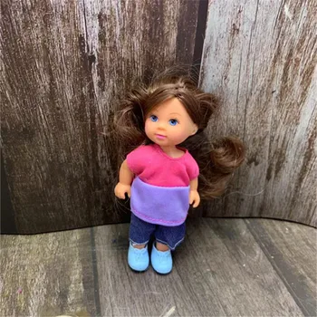 Mini Cute Lelle Nejauši Nosūtot Lelle Uzstādīt Meitenes Spēlē Māja Rotaļlietu Kolekcijas Lelle Rotaļlietu Skaitļi