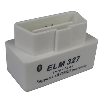 Mini Elm327 Obd2 Bluetooth Automašīnu Diagnostikas Skeneris Android Elm 327 V2.1 OBDII elm-327 Obd 2 Balta Auto Kods Diagnostikas Rīks