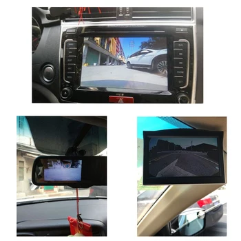Mini HD Nakts Redzamības, Automašīnas Atpakaļskata Kamera Plašs Skats Priekšējo Kameru Priekšā Skats Pusē Atpakaļgaitas Rezerves Kamera, Ne Autostāvvieta Guide Līnijas